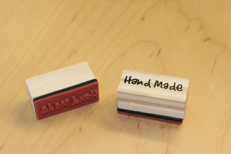 AL-15217   Stempel "Hand made"